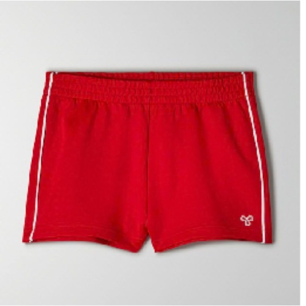 TNA Aritzia Red Shorts